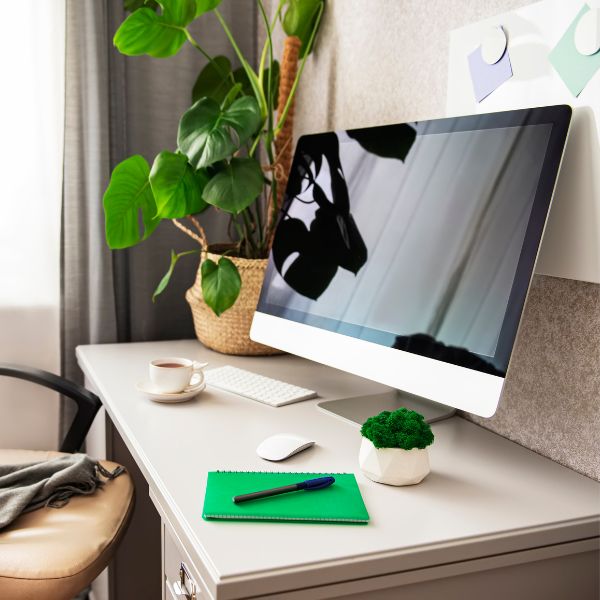 Nature touch to workstation