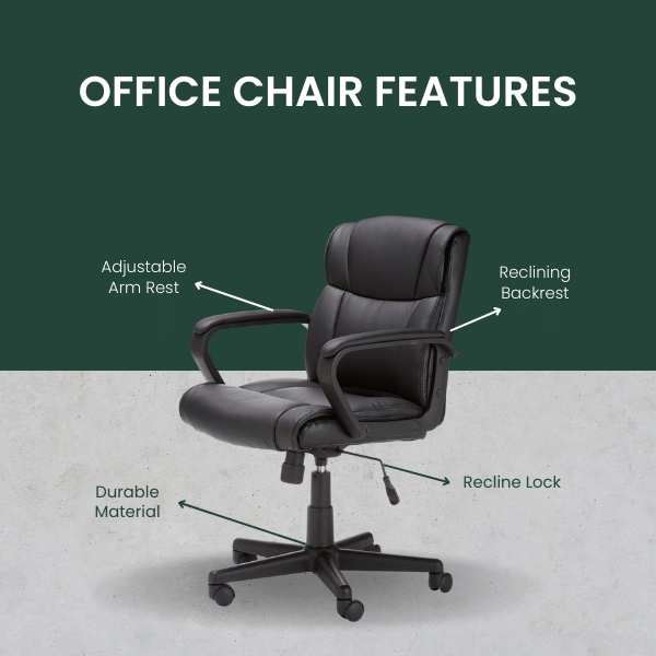 office chair features