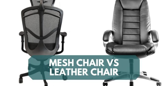 Mesh Chair vs Leather Chair